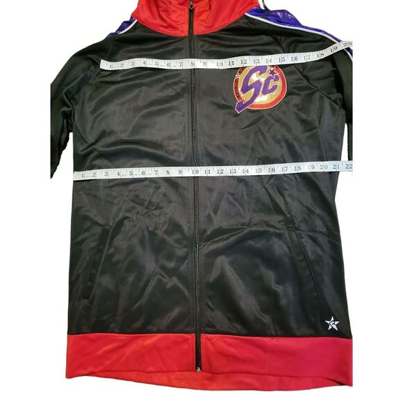 Rebel Athletic Jacket Men Sz XL Vintage Spirit Celebration Full‎ Zip Long Sleeve - Picture 4 of 6